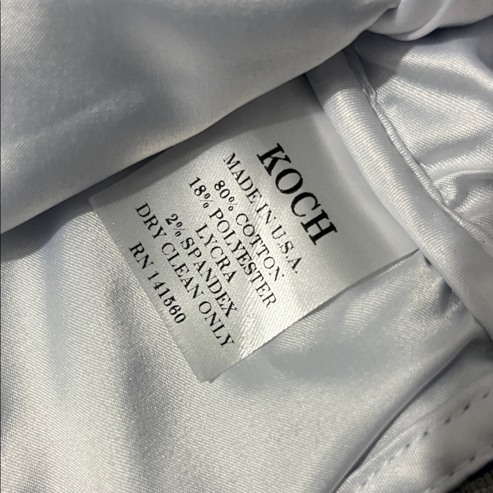 Koch Cecilia Top in Metallic Chambray Stripe  Size XS.  NWT - Picture 7 of 9